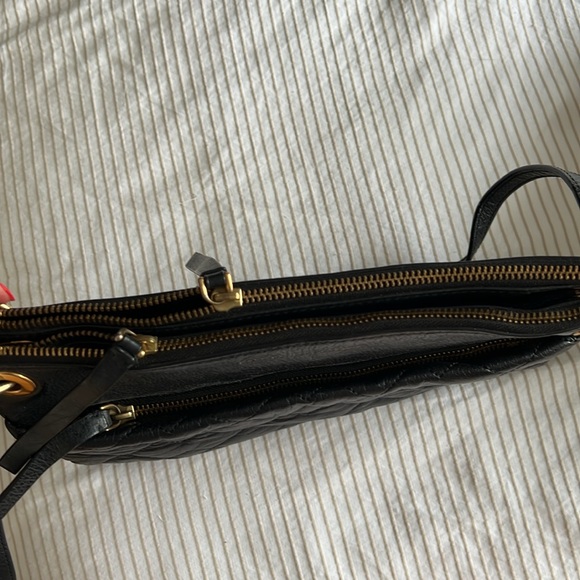 Black leather quilted Marc Jacob’s shoulder bag - Picture 4 of 6